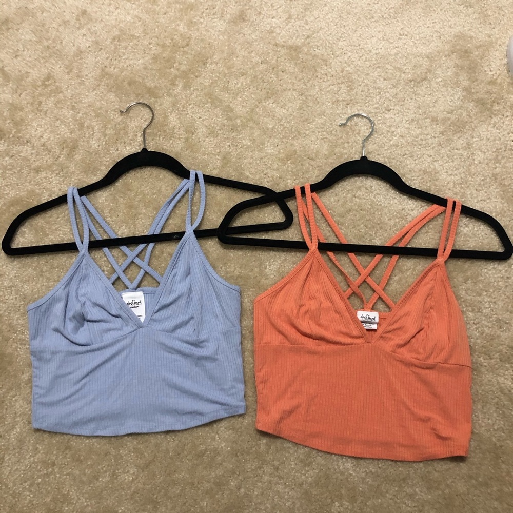 2 crop tank tops